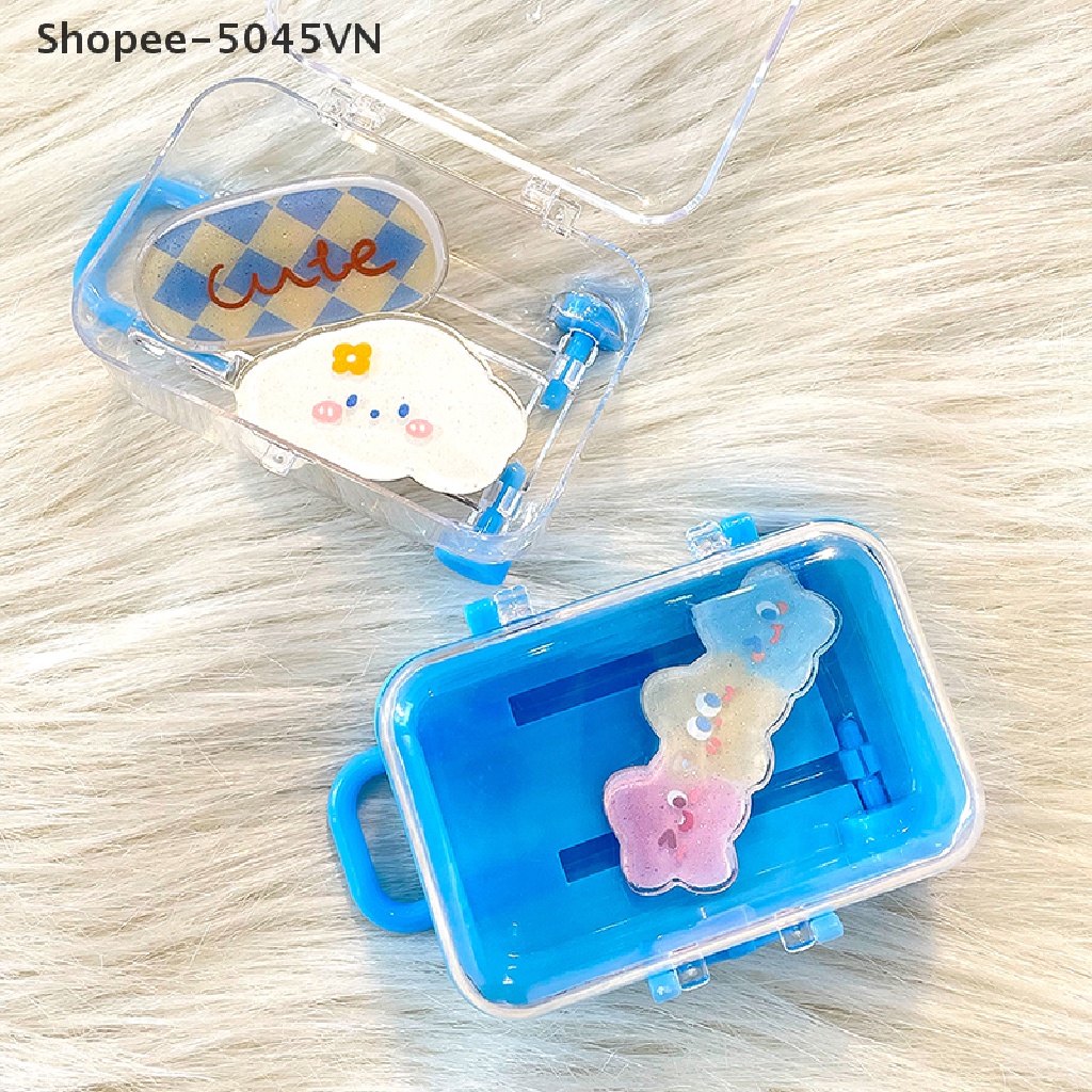Hộp đựng trang sức hình vali kiểu dáng mini