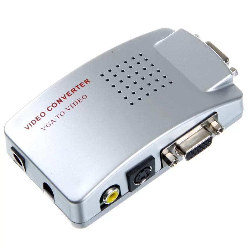 Bộ chuyển đổi VGA vi tính sang Tivi AV PC to TV Converter