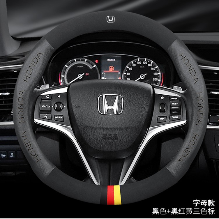 Bọc Vô Lăng Xe Hơi HONDA city Accord BRV Civic CR-V HR-V Jazz Odyssey Stream CR-Z 38CM