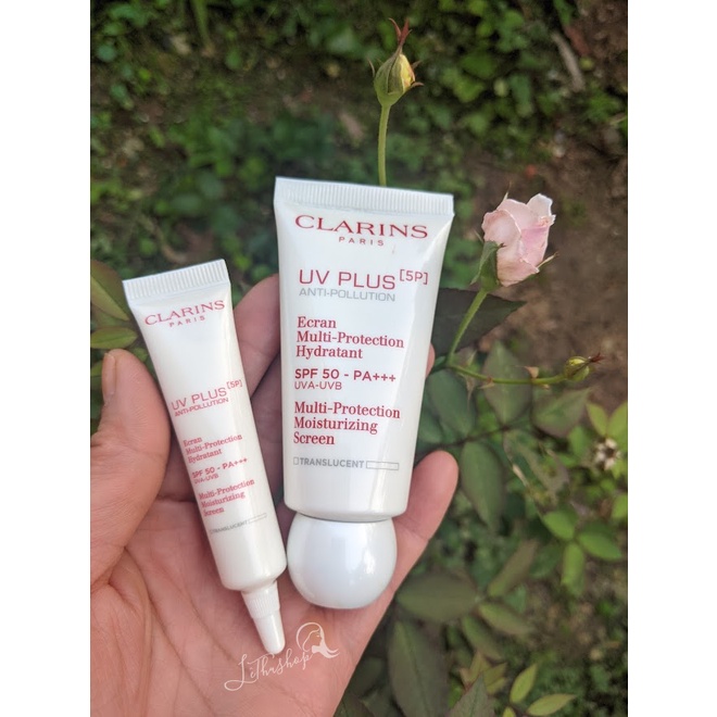 [Mẫu mới 2021_Nội địa Pháp] Kem chống nắng Clarins 10ml