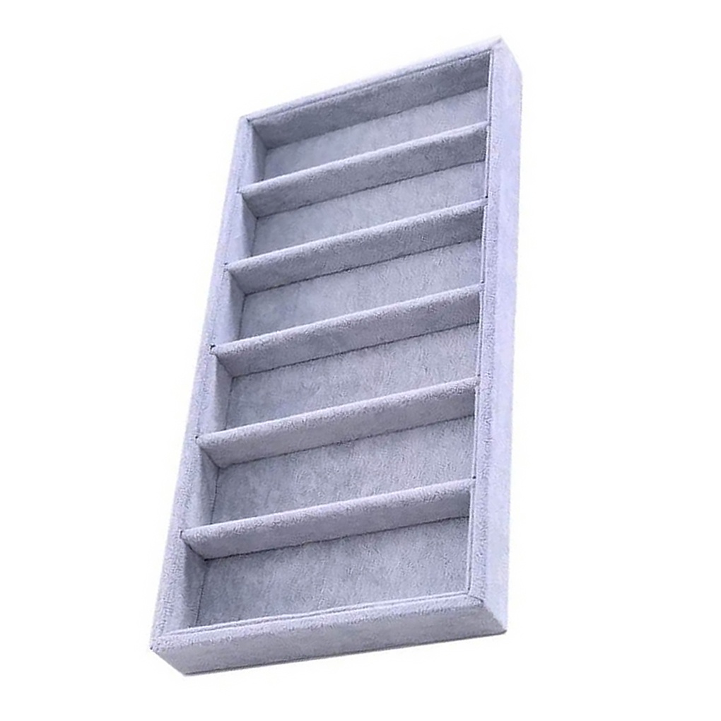 [CHOO] Glasses Wooden Display Tray Eyewear Eyeglasses Sunglasses Velvet Liner Storage Display Case