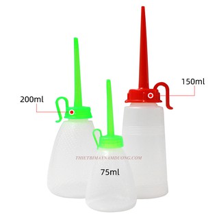 Bình đựng dầu máy may