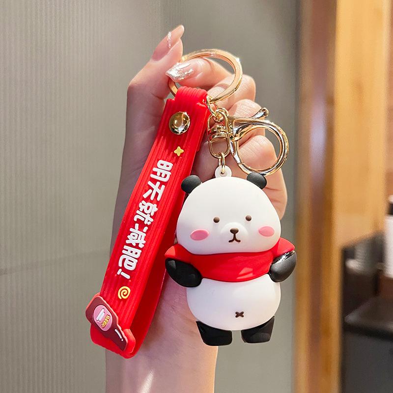 Móc Khoá Động Vật Tập Gym Dễ Thương Nhiều Mẫu Phụ Kiện Túi Xách, Balo, Ô Tô Cute 02MKDV -Minkey