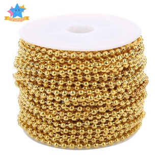 Cuộn Dây Chuỗi Hạt Bằng Sắt 10 Yard 1.5mm Dùng Làm Trang Sức DIY