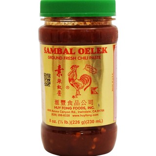 Tương Ớt Tươi Không Gluten Sriracha Hot Chili Sauce Sambal Oelek Huy Fong Foods