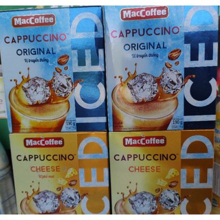 Cà phê hoà tan Capucino Maccoffee hộp 190g (10 gói x 19g)