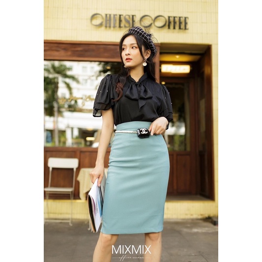 Chân váy bút chì công sở - MIXMIX -- Design by Mixmix