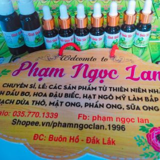 1 lọ tinh dầu  bơ 10ml