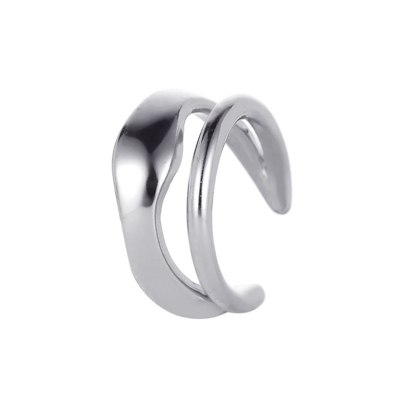 Khuyên Tai Hai Lớp Phong Cách Retro Dành Cho Nữ