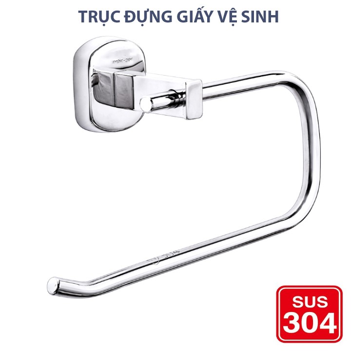 Trục đựng giấy vệ sinh inox 304 tiện dụng chất lượng cao cho nhà tắm