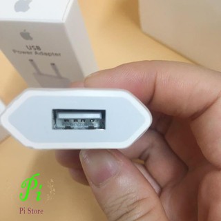 Củ sạc dẹt 💖 1 ĐỔI 1 💖 cho iPhone mã B11 (Bảo hành 3 tháng)