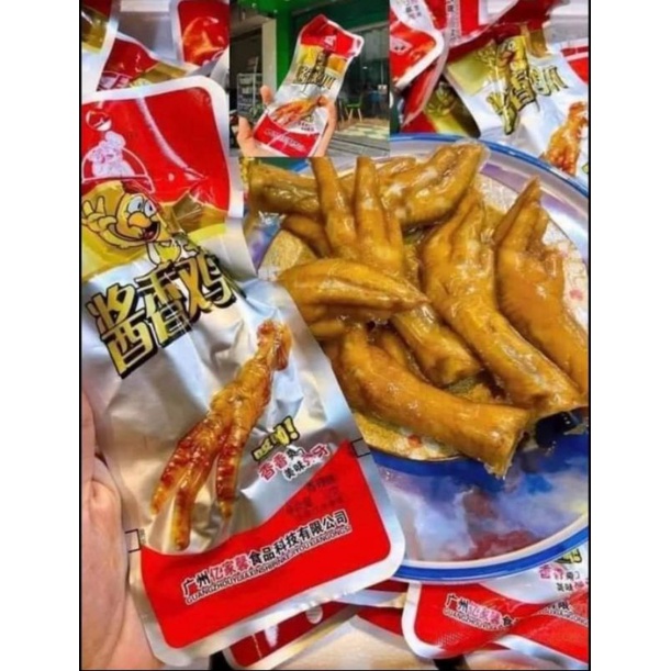 CHÂN GÀ CAY TỨ XUYÊN BỊCH 30 CÁI