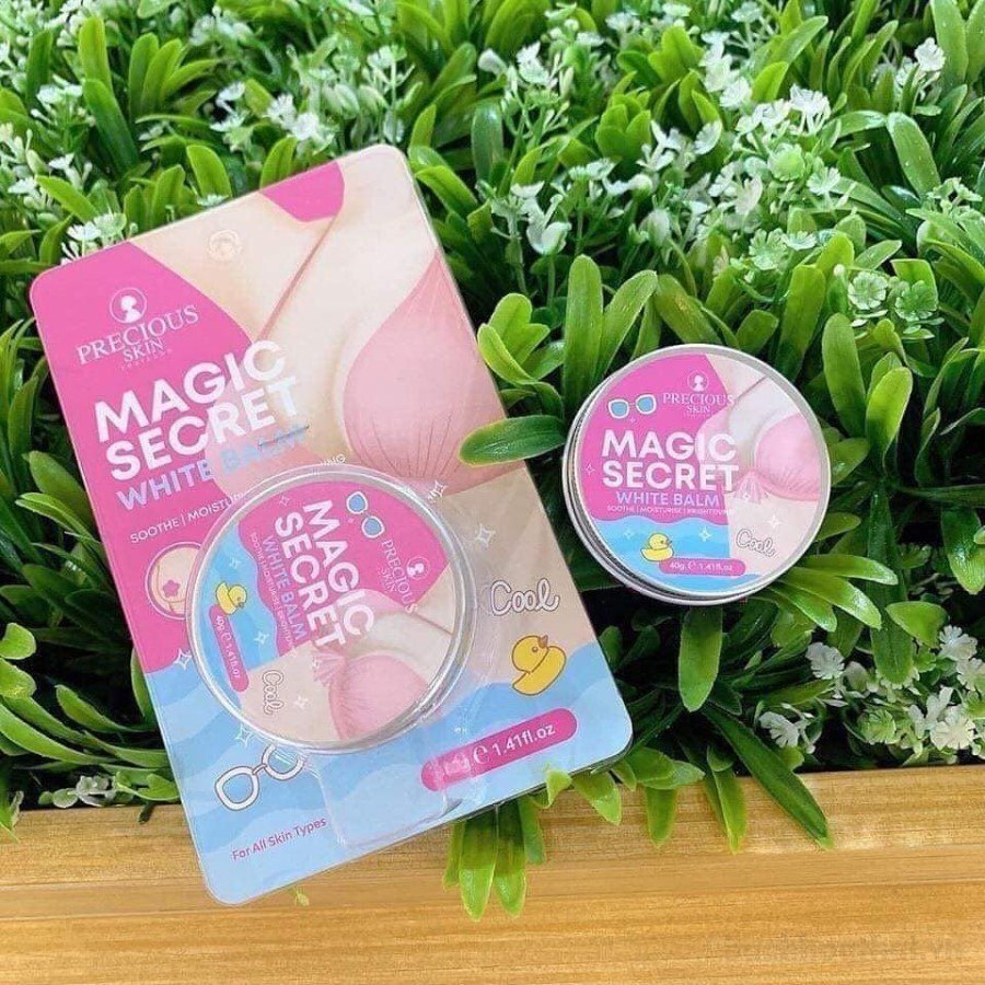 Sáp Magic Secret White Balm Thái Lan dưỡng hồng nhũ hoa, môi, mờ ṫhâm ņách, ƅẹn, mông,...