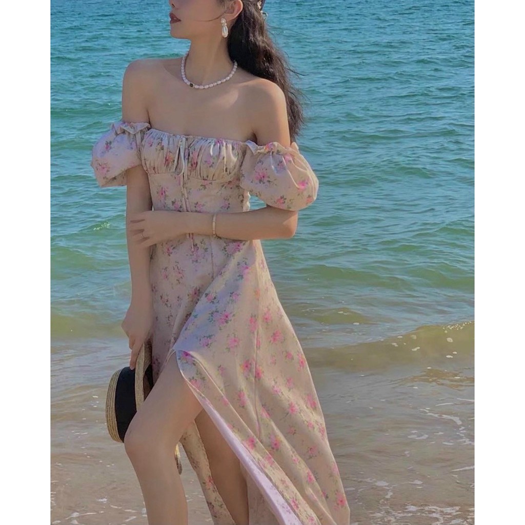 Váy Maxi Nữ, Đầm Hoa Dáng Dài Kiểu Dáng Nữ Tính Hàng 2 Lớp Chất Liệu Cao Cấp Hàng Thiết Kế Form Dáng Chuẩn. | BigBuy360 - bigbuy360.vn