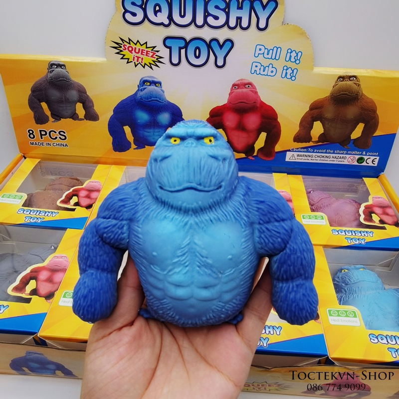 Khỉ đột King Kong co giãn xả tresss siêu to 400 gam.