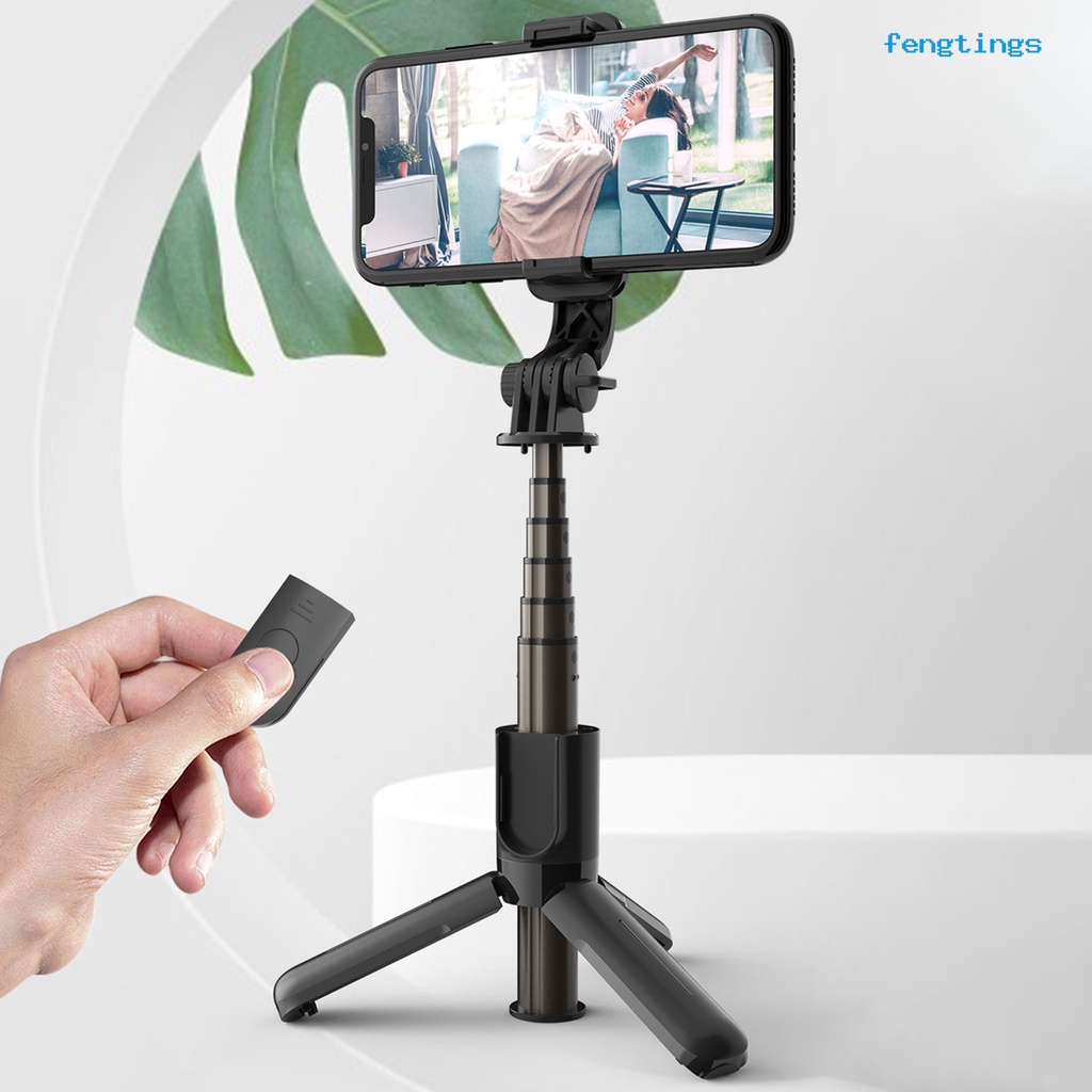 Gậy Selfie L10 Tích Hợp Đèn LED Kết Nối Bluetooth Điều Khiển Từ Xa Đa Năng Hỗ Trợ Chụp Ảnh/ Quay Video