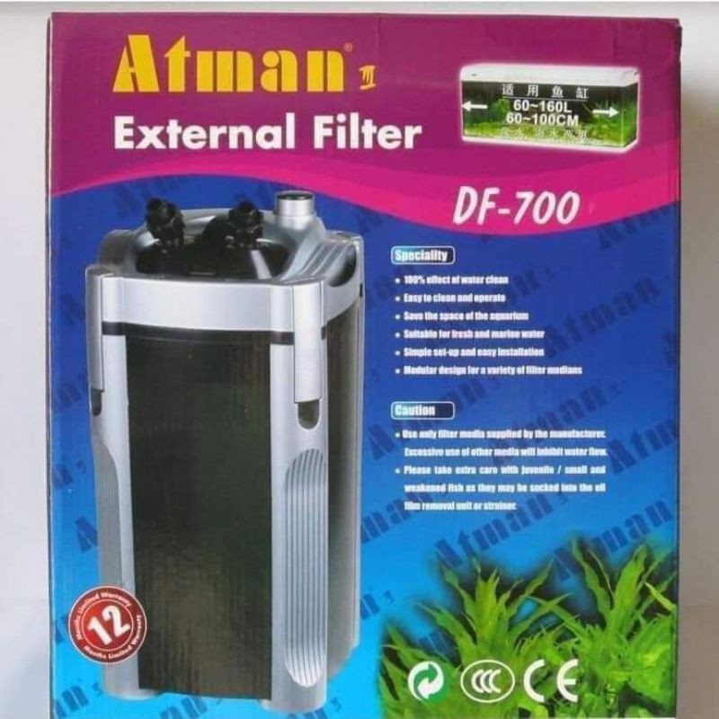 Máy lọc Ngoài Atman df 500 df 700 df 1000