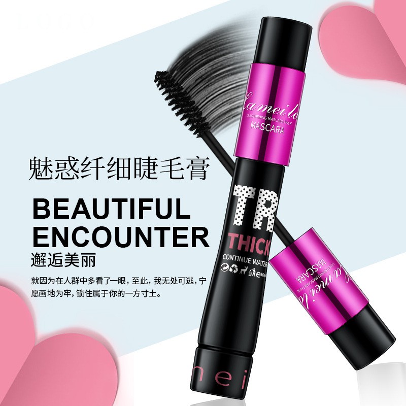 (Bán Buôn Sỉ) Mascara Lameila Volumizer chống nước lâu trôi và làm dày mi hiệu quả Chuốt Mi Lameila - Chustore Mas9