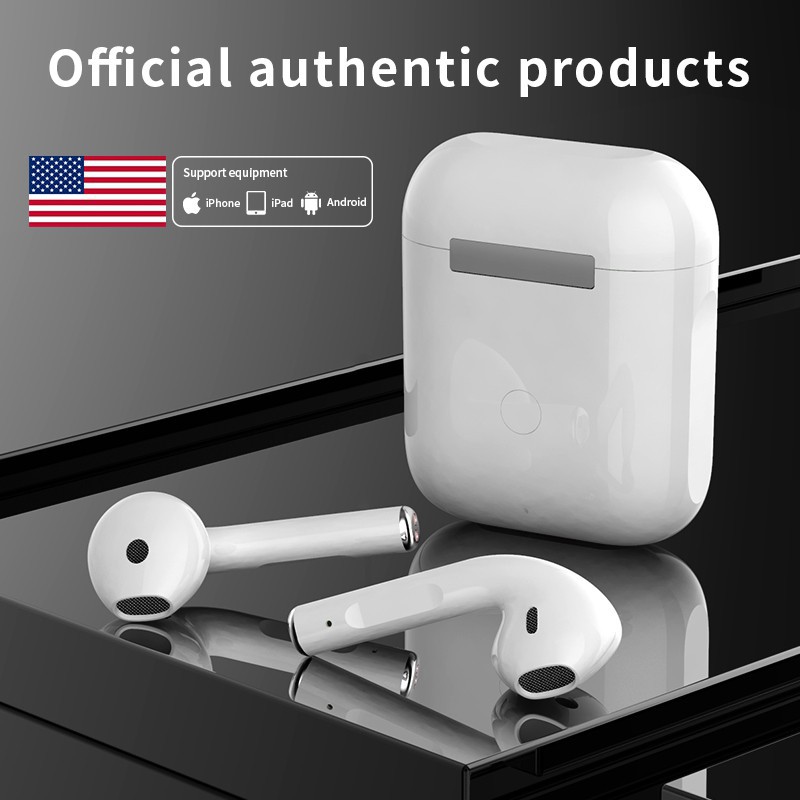 NBX i12 TWS wireless bluetooth headset control HIFI audio sensor for Android iOS