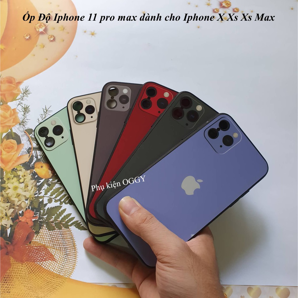 Ốp lưng Độ lên Iphone 11 pro max dành cho Iphone Xs max Xs X - Pkoggy