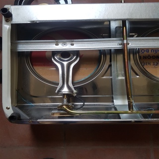 Bếp Gas Đôi Inox, Tiết Kiệm Ga, Chế Đánh Lửa Siêu Nhạy