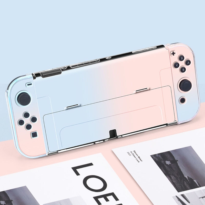 Ốp Bảo Vệ Máy Chơi Game Nintendo Switch Joy-Con NS OLED Bằng PC Cứng Chuyên Dụng