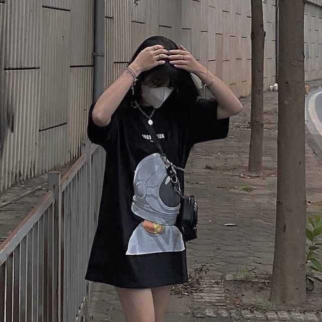 Áo thun form rộng Spaceboy- Ghost Trick local brand