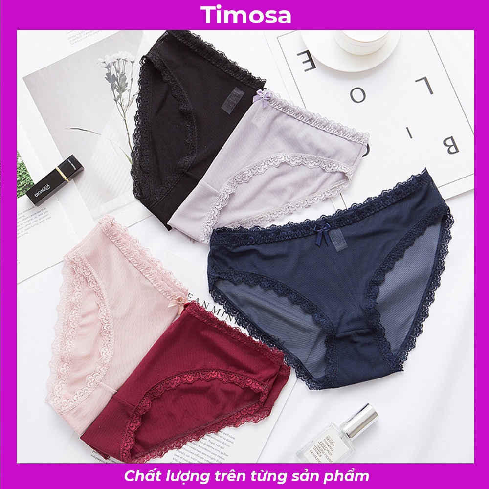 Quần lót nữ ren cao cấp kháng khuẩn sexy gợi cảm  ôm dáng không tạo hằn T0025 | BigBuy360 - bigbuy360.vn