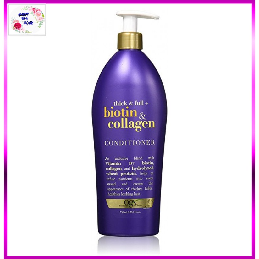 DẦU XẢ BIOTIN & COLLAGEN LOẠI CÓ VÒI - 750ML