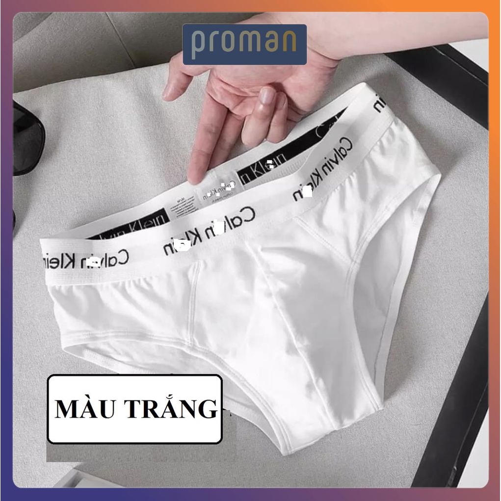 Quần lót nam Tam Giác thun lạnh hàng cao cấp kèm túi Zip, quần sịp nam tam giác chéo đẹp đủ màu  SC01- PROMAN