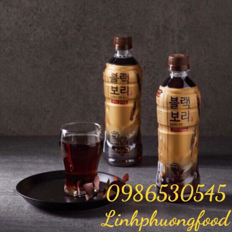 COMBO 2 CHAI TRÀ LÚA MẠCH ĐEN HÀN QUỐC 520ml/1 chai