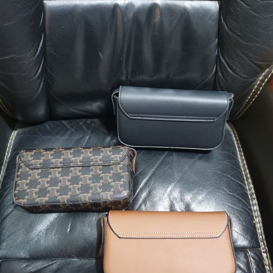 Túi Nữ。 Celine TEL Túi Đeo Vai Nữ CELINE TEL 2021 Wang frying - Äang Curender/Túi Xách Gọn Nhẹ! Vòng Cung Cổ Điển de Triomphe