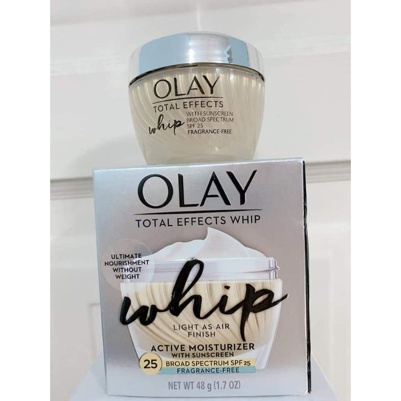 Kem Olay Whip trắng chuyên về nám của Mỹ