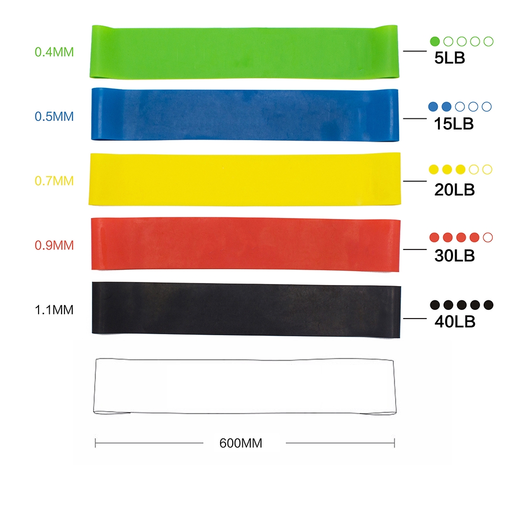 Dây thun cao su đàn hồi dùng tập thể thao tiện lợi