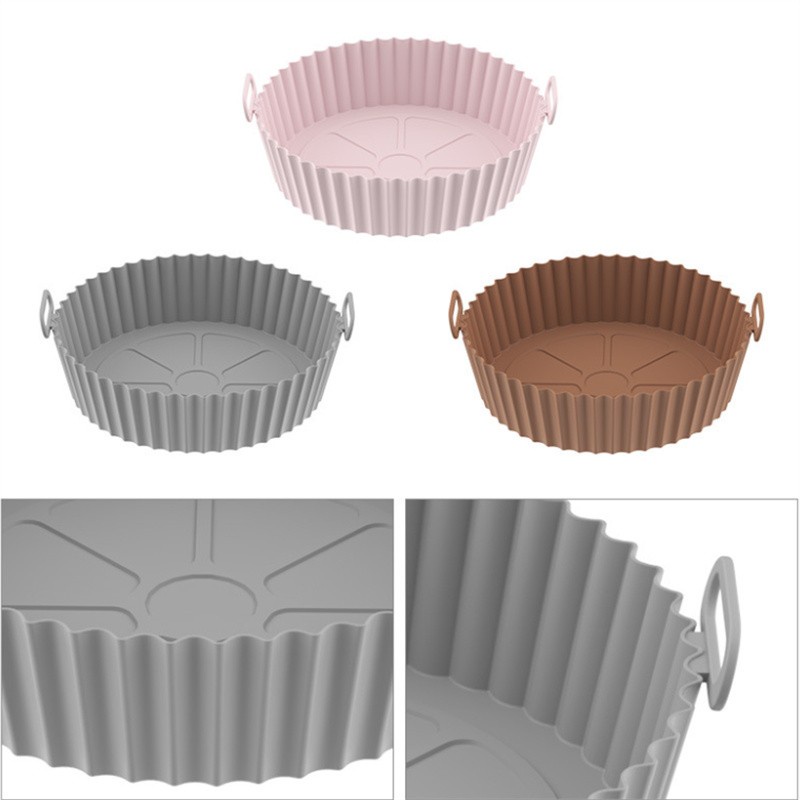 Khay Nướng Bánh Pizza Bằng Silicone Chống Dính Có Thể Tái Sử Dụng