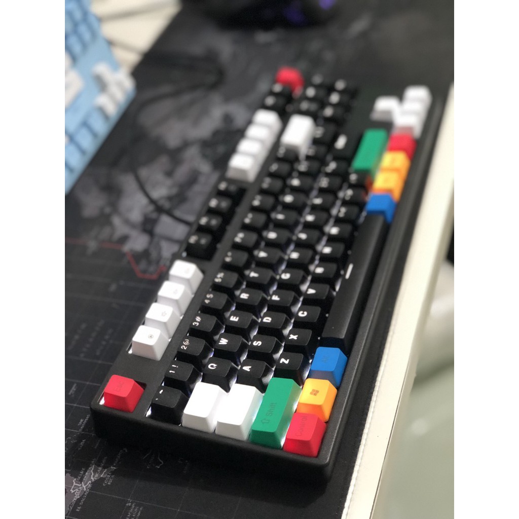 Bộ Keycaps RGBY Đa Sắc Màu Dùng Cho Bàn Phím Cơ