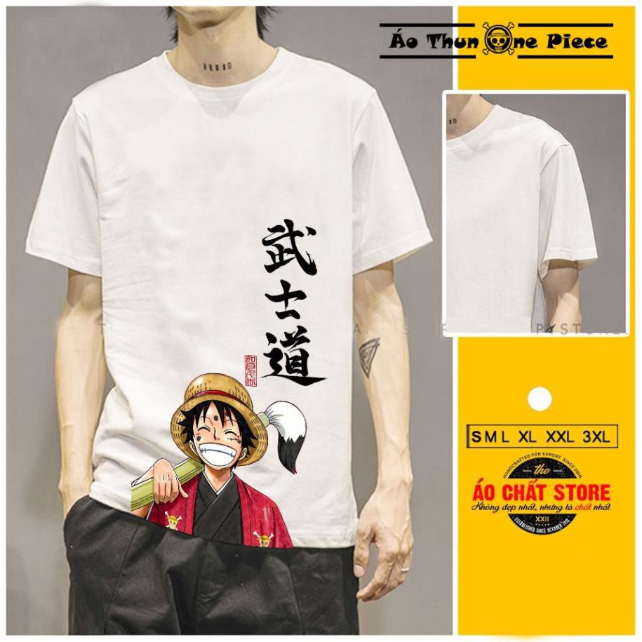 SALE- ⚡️FREESHIP⚡️Áo Thun In Hình Monkey D. Luffy "Phong Cách Cực Chất" - Áo Thun One Piece - độc đẹp