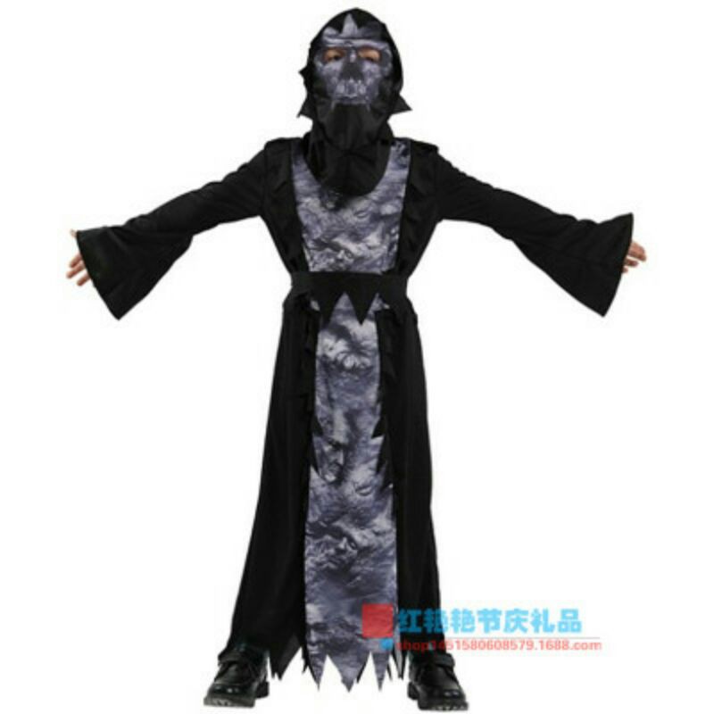 Trang phục hóa trang Halloween Thần Chết cho bé gái và trai