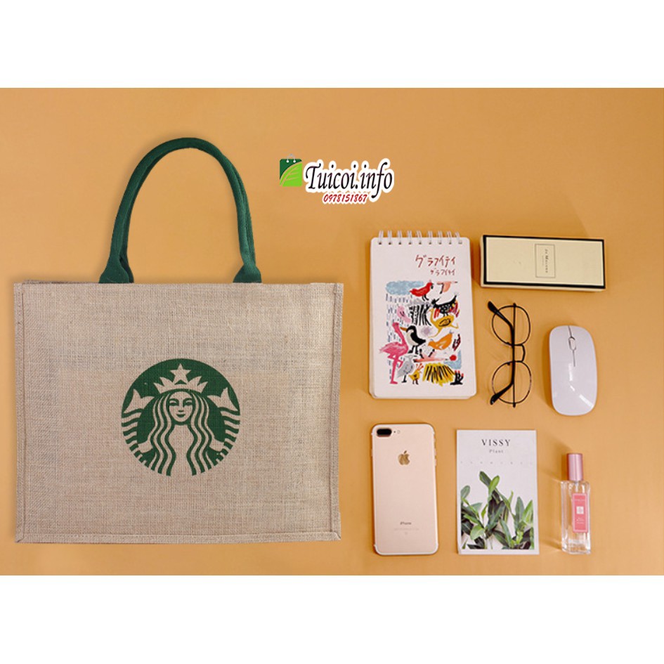 Túi cói starbuck