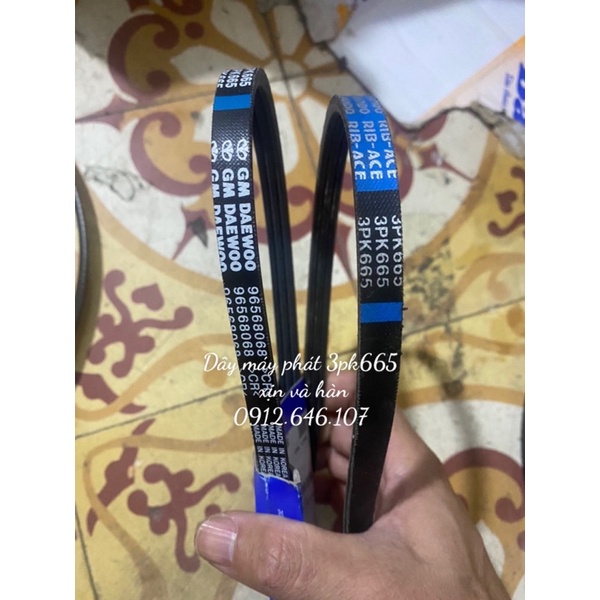 Dây curoa điều hoà,dây máy phát Matiz,Spark