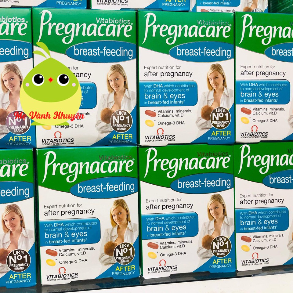 Vitamin bú cho mẹ sau sinh Pregnacare Breast-feeding, UK (84v)