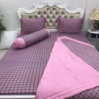 Bộ Drap Thun Hàn Quốc 4 món