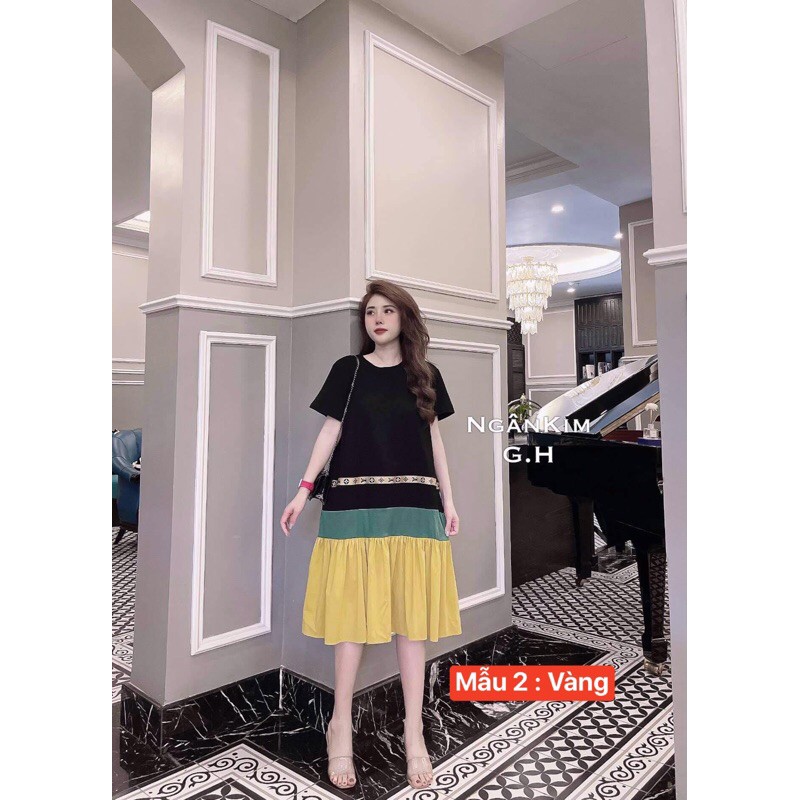 Váy cotton suông gấu bèo hot hit | BigBuy360 - bigbuy360.vn