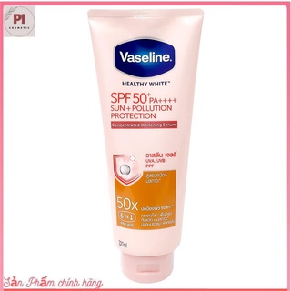 Sữa dưỡng thể trắng da Vaseline 50x 320ml Thái Lan