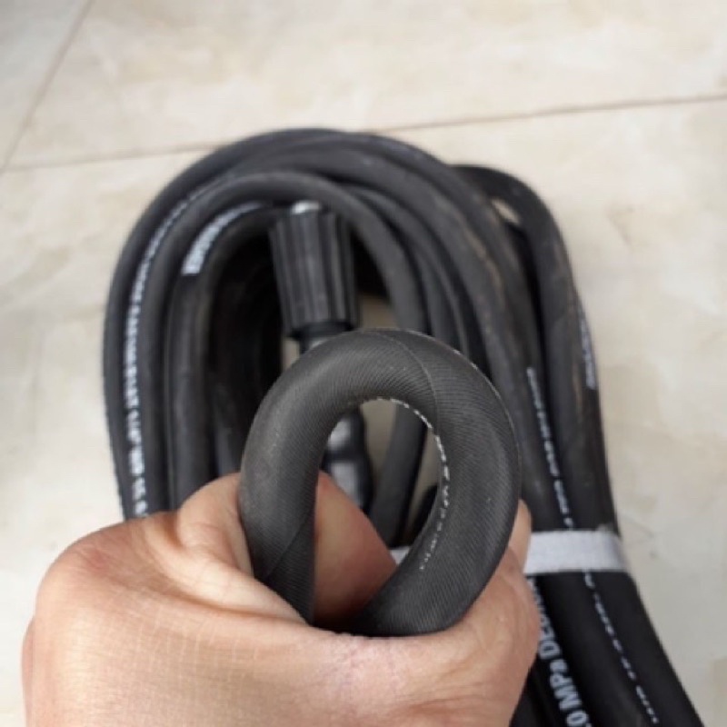 DÂY XỊT RỬA XE LÕI THÉP REN 22mm , dùng cho máy xịt rửa áp lực cao