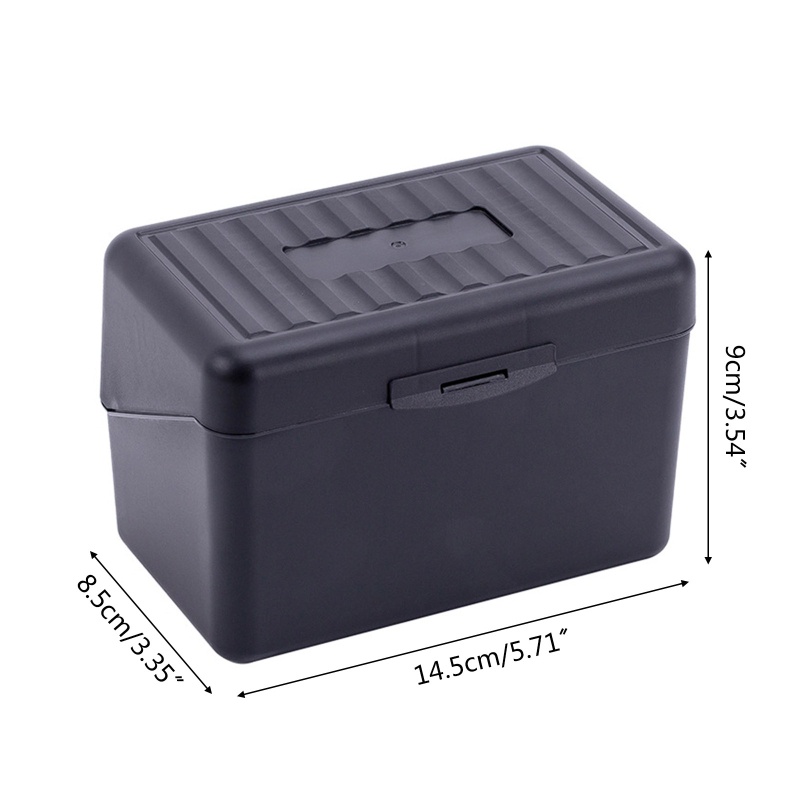 Hộp Nhựa Đựng Thẻ Tên Doanh Nhân 3X5Inches