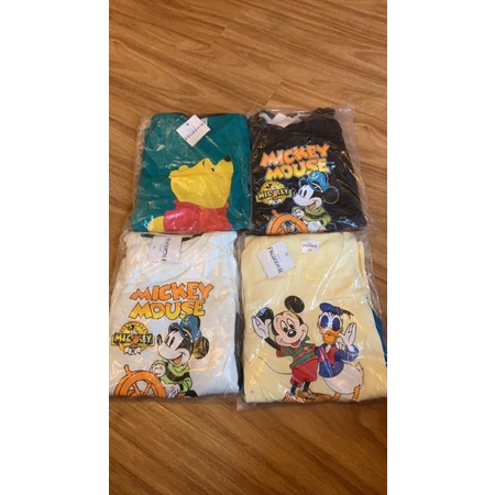 Combo 2 bộ bé trai Disney xuất dư hoạ tiết Mickey
