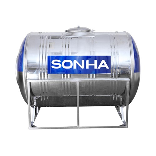 BỒN NƯỚC INOX304 SƠN HÀ NGANG 2500-6000l, BẢO HÀNH 12 NĂM