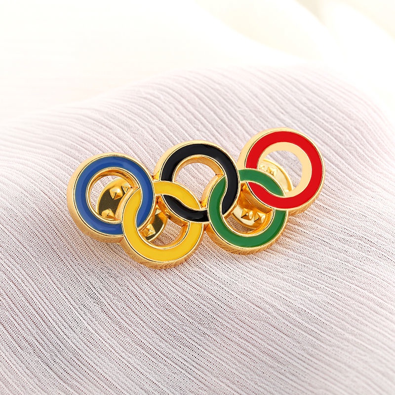 2021 Huy hiệu cài áo biểu tượng Olympic Games