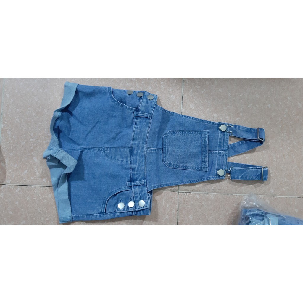 * Mã 8776: Quần yếm bò bé gái (3715?)